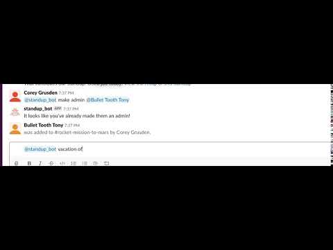 Remove a member from Vacation mode