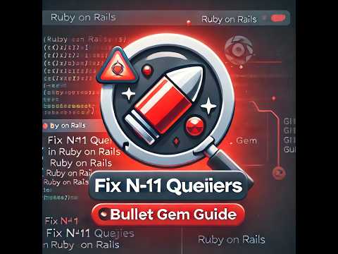 Rails Performance Deep Dive: N+1 Query Hunting with the Bullet Gem