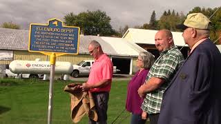 Ellenburg Depot - Northern Railroad  9-27-25