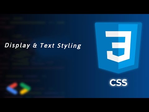 CSS Layout Essentials | GDG Front-End Track — Display& Text Styling