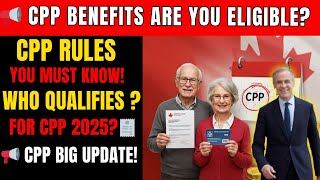 Who is Eligible for CPP in Canada | Canada Pension Plan Explained !