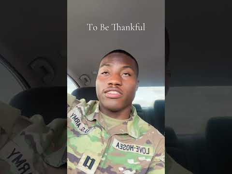 Be Thankful