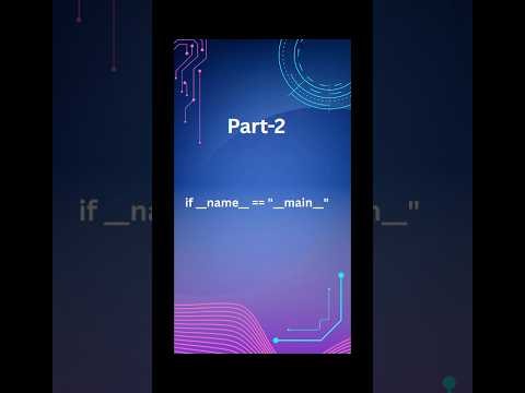 if __name__ == "__main__"  explained #pythonshorts #youtubeshorts #shorts #devshorts #techshorts