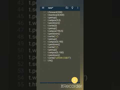 Draw Graph in Phython turtle#Graphs#foryou#phython#subscribe#LearnCSIT#viralshort
