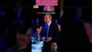 "Security of Others vs Powerful Leaders: Who Holds the Power?#SecurityOfOthers#Powerful Leaders#news