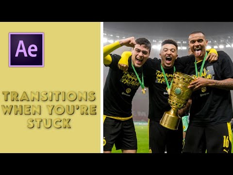transtions when you're stuck 3 (+tutorial) | after effects