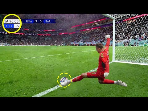 Impossible Saves in Football