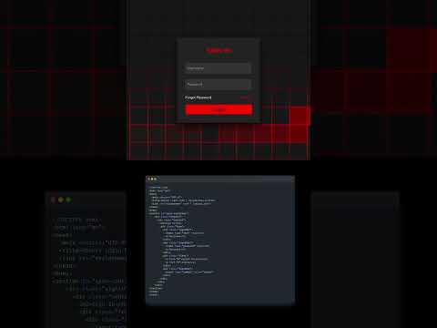 SIGN IN.   #htmlcssjavascript #htmlandroid #tutorial #htmlcss #javascript