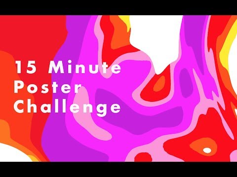 15 Minute Poster Design | CHALLENGE #1