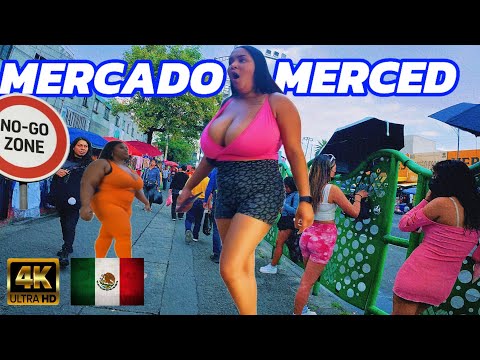 😱 Inside LA MERCED " Most Dangerous " Market In México City 🇲🇽