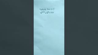 Exponent Math | #shorts #maths #math #matholympaid #exponents #shortmath