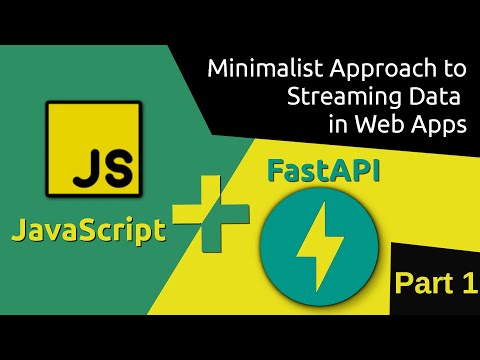 Integrating LLM in WebPage: Handling Streaming Data in JS via FastAPI [Part 1]