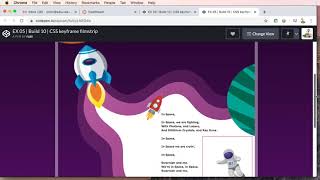 part 02 css keyframes filmstrip animation