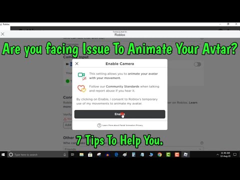 Fix : Roblox Face Tracking Not Working or Showing | Roblox Face Tracking Issue