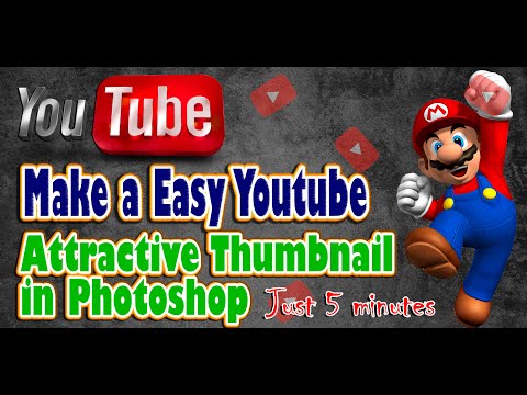 Create an Attractive YouTube Thumbnail in Just 5 Minutes - Easy Tutorial