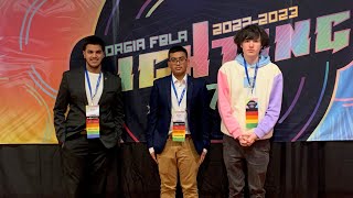 Georgia FBLA 2023 Mobile Apps Development winners