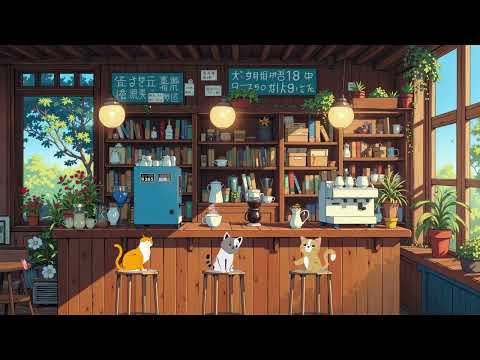 Coffee Corner ☕ Relaxing Lofi music for a peaceful morning🌞 [ Relaxing music / Study music ]