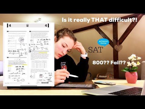Romanian Student takes the SAT MATH section (800??)