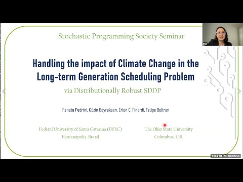 Handling the impact of Climate Change in the Long-term Generation Scheduling Problem