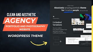 Make a Stylish Portfolio Website for Photography Agency | Multi-Concept Portfolio WP Theme | Hind