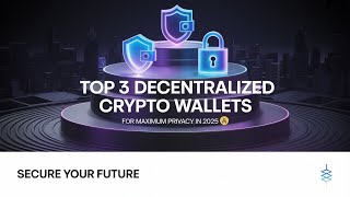 Top 3 Decentralized Crypto Wallets for Maximum Privacy in 2025 🔐