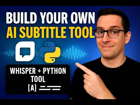 Build Your Own AI Transcription & Subtitle Tool | Whisper + Python Tutorial DAY 2