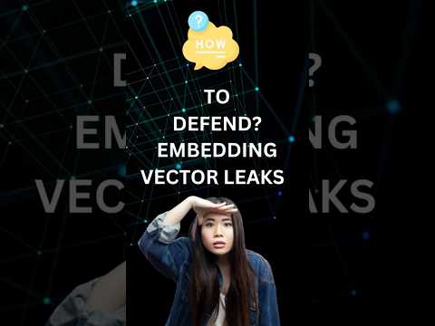 How Hackers Exploit AI Embeddings! #ai #ai2025 #aisecurity #aishorts #shorts #security #gpt4