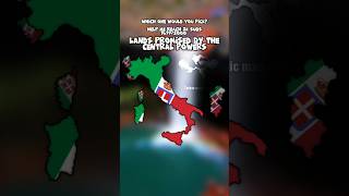 Lands promised to Italy by the entente and central powers ww1 #italy #promised #lands #geography