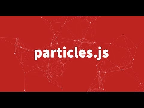 How to use particles.js in one minute with easy code