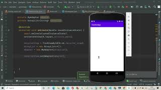Loading quotes on screen