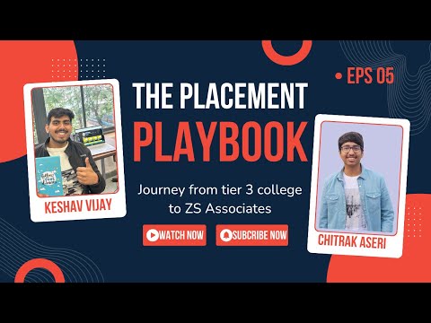 ZS Associates Interview experience | Importances of Project | Placement Journey | Chitrak aseri