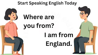 Start Speaking English Today | Easy Conversation for Beginners! 💡 English Speaking Practice