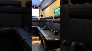Mercedes Sprinter Bulletproof Party Bus Interior and Exterior POV