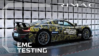 Rimac Nevera ElectroMagnetic Compatibility Testing