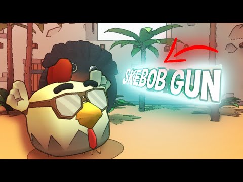 НОВАЯ НЕ ОБЫЧНАЯ ПАРОДИЯ ЧИКЕН ГАНА ЭТО СКЕБОБ ГАН! | SkebobGun 