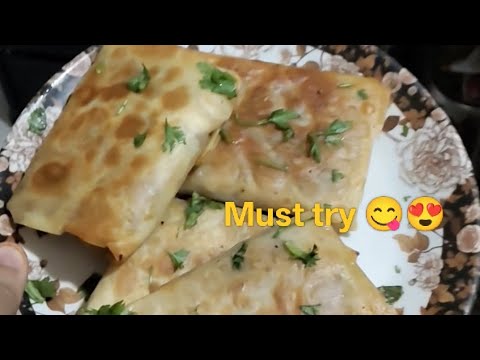 Crispy chicken creamy pockets 😋😍 Super easy Simple ingredients🤤❤️#ChickenCreamyPockets #Chickentasty