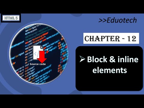 Block and Inline Elements in html | div and span| html and css web deveopment series chapter #12