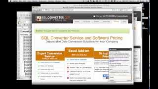 SQLConverter.com Expert Service from a Mac