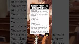 Powerful Prayer for Strength 💪 🔥 #christianprayer #prayerworks #shorts