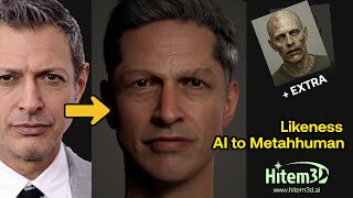 Hitem3D V2.0 – Image to 3D Likeness Workflow for MetaHuman & Production Pipelines