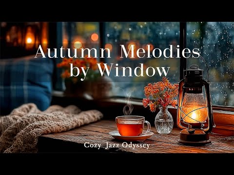 Autumn Melodies by the Window - Cozy Jazz Odyssey (Offical Music Video)