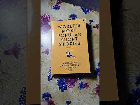 Word's most popular short stories book. #books #bookanalysis #reading #ssc #english #literature
