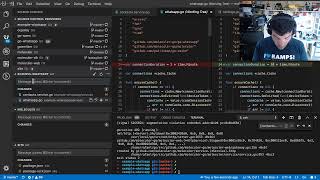 Live Coding - Moleculer Go - Examples apps - WhatsApp client #golang  #microservices #livecoding