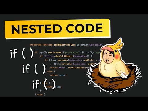 Nested Code - Verschachtelungen nerven! | Clean Coding Sessions mit Timo Körber