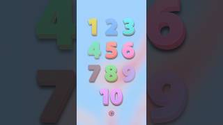 1 to 10 Counting Song #learnnumbers #countingsong #kidssongs