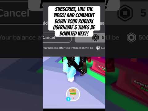 Donating Robux To My Subscribers! part 3 😁 #roblox #viral #robux
