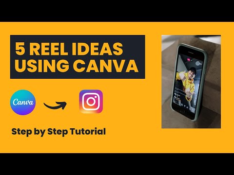 5 Instagram Reels in 5 minutes using Canva