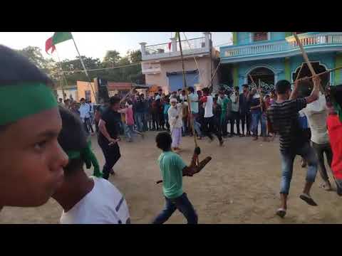 Lathi khel fight to Muharram in begusarai Bihar#muharram2022#bhangra #muharram Bhangra #youtube