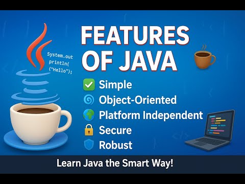 👉#2  Features of Java | Core Features of Java Explained with Examples | Java Tutorial for Beginners