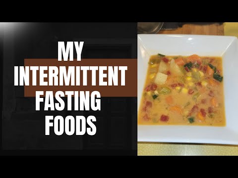What I Eat in a Day of Intermittent  Fasting
